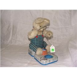 battery op fishing bear toy (missing fish)