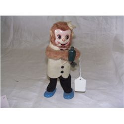 wind up toy bar bear? monkey? drink maker