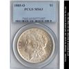 Image 1 : 1885-O Morgan Silver Dollar PCGS Certified MS63