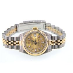 Rolex 18K Gold / Stainless Steel Datejust Ladies Watch