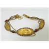 Image 1 : Kurtulan 24K Gold / Silver Ruby & Diamond Bracelet