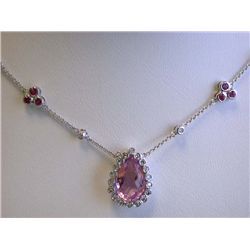 E.F.J. 14k Ladies' Fashion Necklace