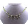 Image 1 : Silver Necklace with Peridot