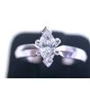 Image 3 : Platinum Ring with Solitaire Diamond