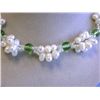 Image 1 : Fresh Water Pearl and Colored Gems Necklace
