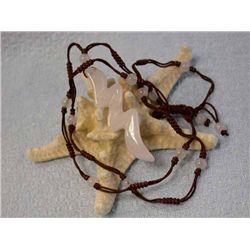 String Necklace with Colored Stones