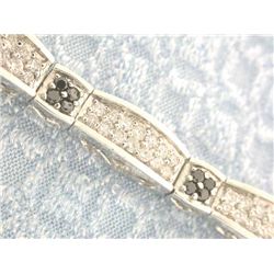 14k Gold Bracelet with Diamonds