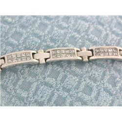 14k Gold Diamond Bracelet