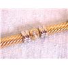 Image 1 : 14k Gold Bracelet with Diamonds