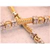 Image 2 : 14k Gold Bracelet with Diamonds