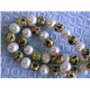 Image 2 : Pearl and Enamel Necklace