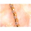 Image 2 : 14k Gold Bracelet with Diamonds