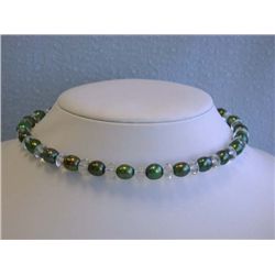 Pearls and Gems Necklace