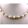 Image 1 : Pearl and Enamel Necklace