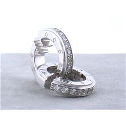 18k White Gold Diamond MAUBOUSSIN Earrings