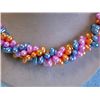 Image 1 : Colored Fresh Water Pearl Necklace