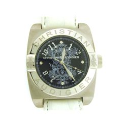 Christian Audigier Fortress Series Bird Cage Black Dial Unisex Watch #FOR206