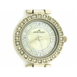 Anne Klein Women's 10-8671WTSV Silvertone Dress Watch