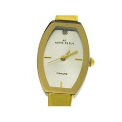 AK Anne Klein Women's Two-tone Bangle Watch