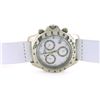 Image 3 : Rotary Ladies Stone Set Mother of Pearl Chronograph Watch