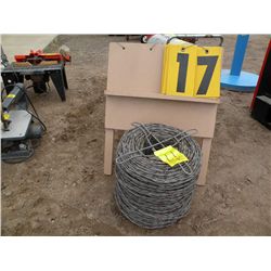 spool of barb wire