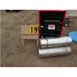 foxfire wood stove & pipe