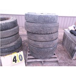 6 used truck tires