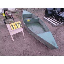 Homemade boat