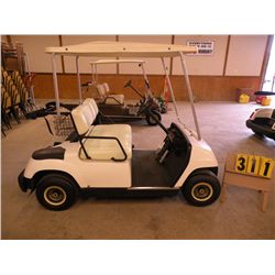 2001 Yamaha gas golf car SN JN6512522