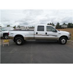 2001 Ford F-350     SN-1FTWW33F41EC67706