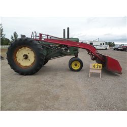 1949 John Deere A Tractor w/loader