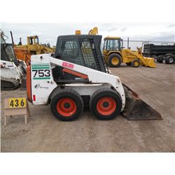 2000 Bobcat 753 w/bucket SN 515833087