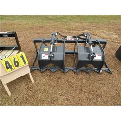 Stout twin cylinder brush grapple
