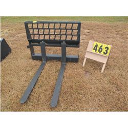 Stout 48" skid loader pallet forks