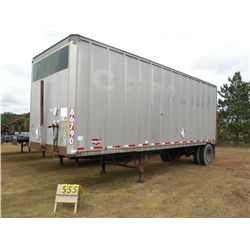 1990 Wabash 26' semi trailer  VIN 1JJV281X4L143344