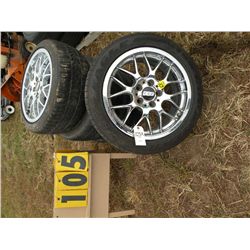 Qty 4 Goodyear tires