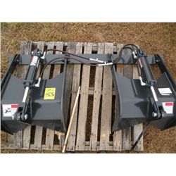 Stout twin cylinder brush grapple ad on