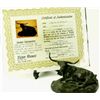 Image 1 : Restrike bronze "Texas Steer" by CM Russell and ca