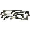 Image 1 : Collection of 10 non functioning hand guns