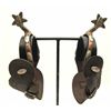 Image 1 : Pair single mounted eagle head spurs