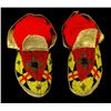 Image 1 : C. 1900's Plains child's moccasins