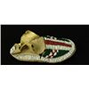 Image 1 : Single C. 1870-1880's Sioux baby moccasin