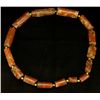 Image 1 : Interesting pipe stone carved necklace