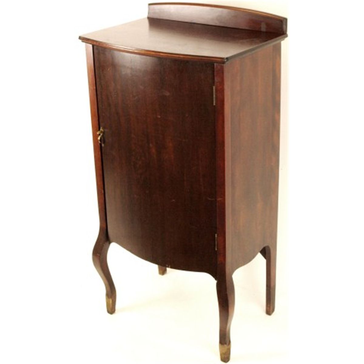 Antique mahogany single door music