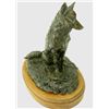 Image 1 : Original bronze of seated Wolf signed Hagel