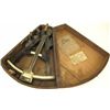 Image 1 : 19th C. cased Quadrant marked on body RM Barrett