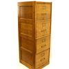 Image 1 : Antique quartersawn four drawer file cabinet