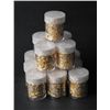 Image 1 : Lot of (10) Gold Leaf Flake Bottles- Non Bullion