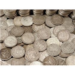 (100) Morgan Silver Dollars