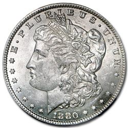 1880 UNC Morgan SIlver Dollar